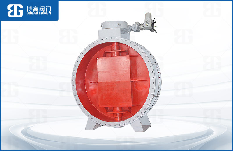 電動(dòng)通風法蘭蝶閥(fa)