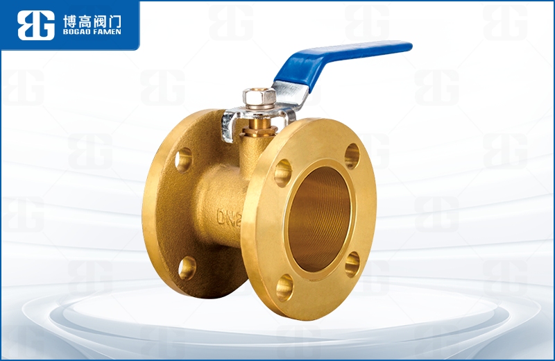 黃(huáng)銅法蘭球閥(fá)