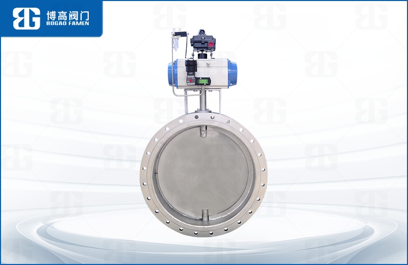 氣動通風法蘭蝶(die)閥