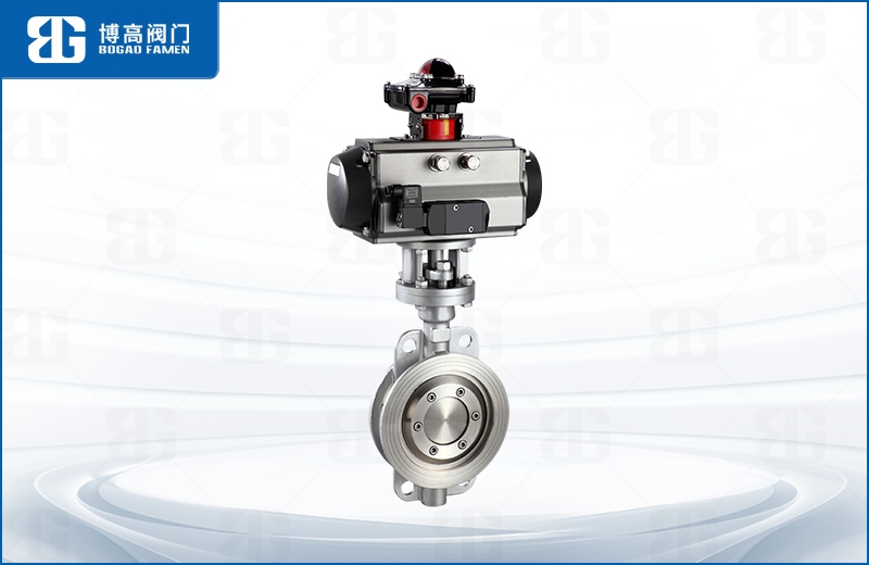 氣(qì)動硬密封對夾蝶(die)閥