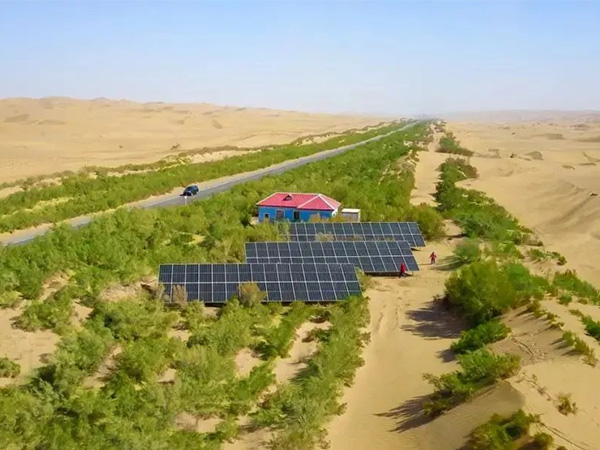 塔裏木(mù)油田綠色“光”景無(wu)限好